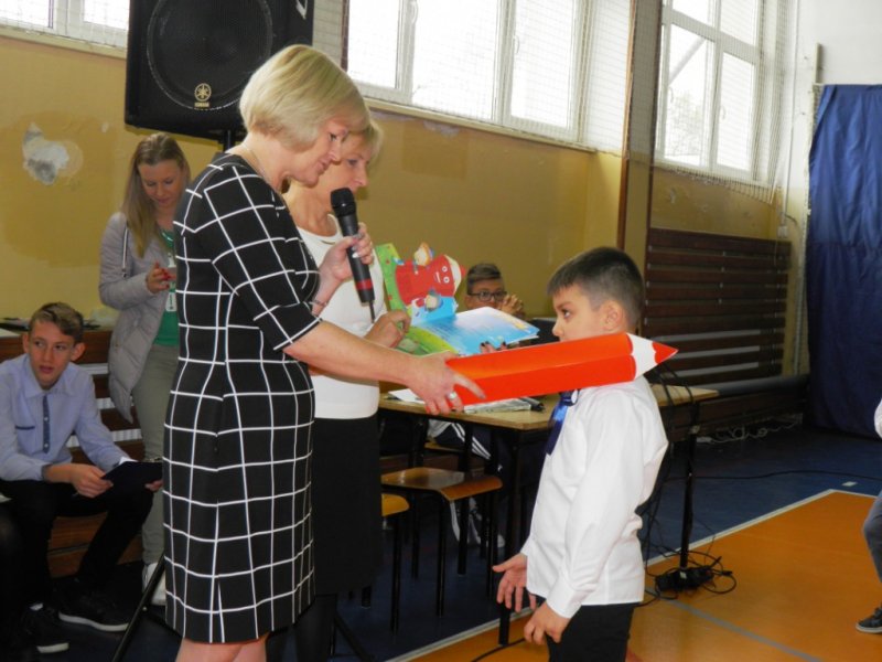 Pasowanie na ucznia klasy I.